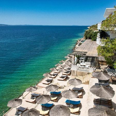 Luxury Villa Alisja Sarande With Private Beach Bagian luar foto