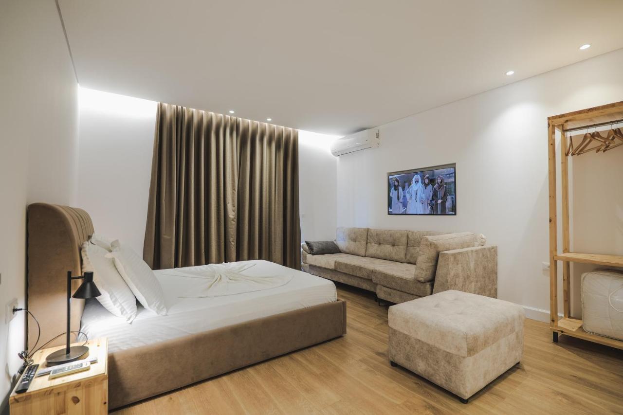Luxury Villa Alisja Sarande With Private Beach Bagian luar foto