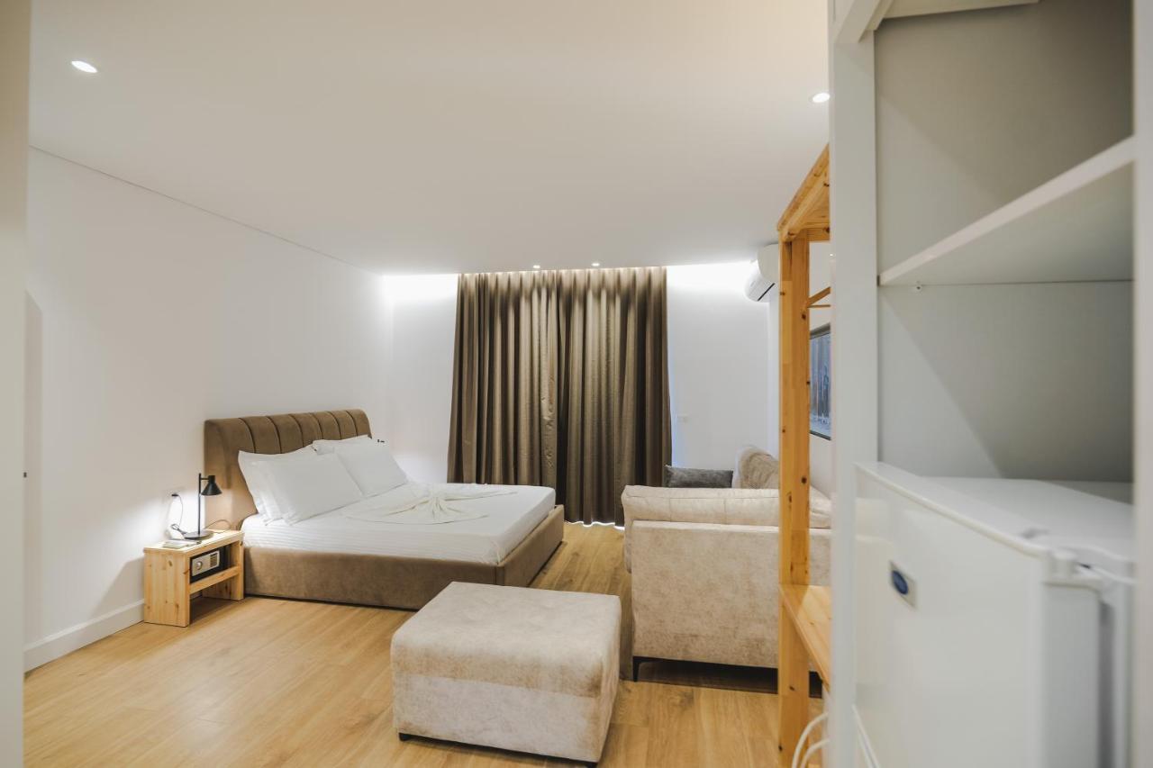 Luxury Villa Alisja Sarande With Private Beach Bagian luar foto