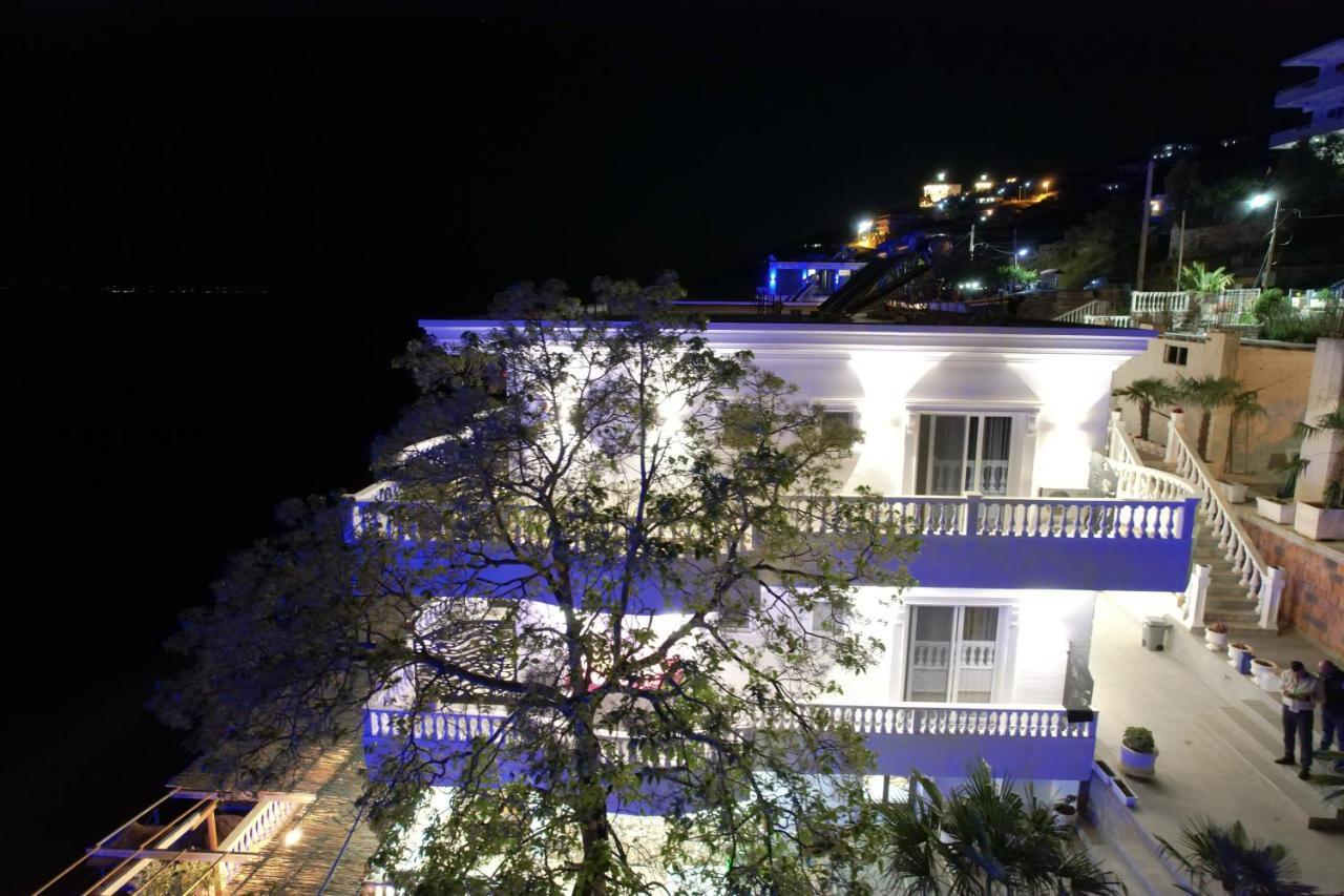 Luxury Villa Alisja Sarande With Private Beach Bagian luar foto